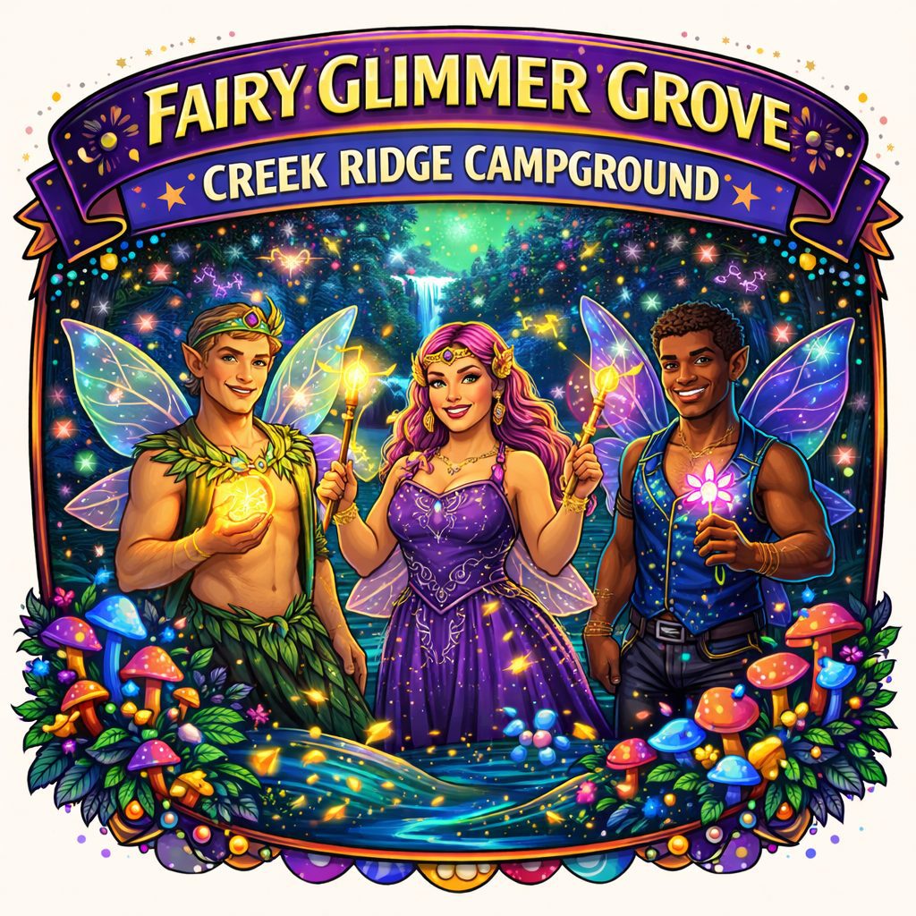 Fairy glimmer grove at Creek Ridge