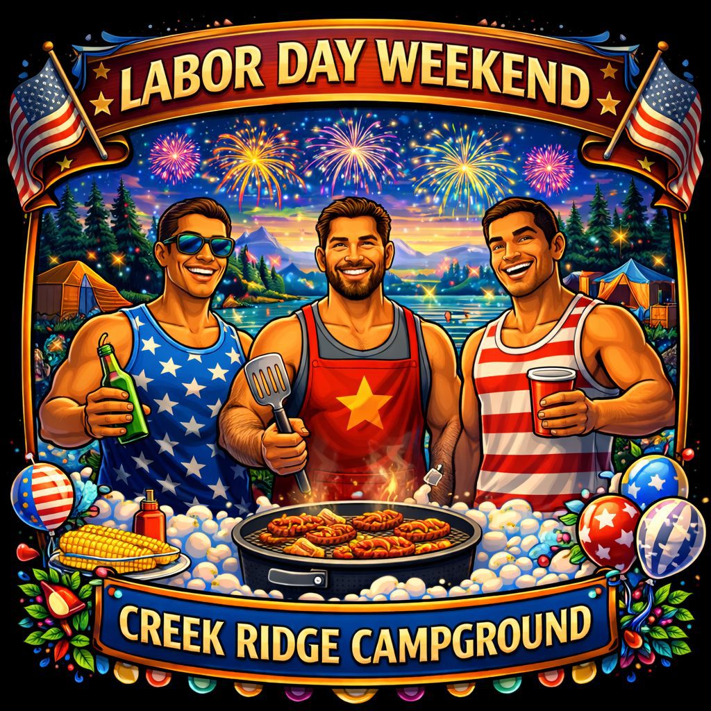 Labor Day barbecue at Creek Ridge